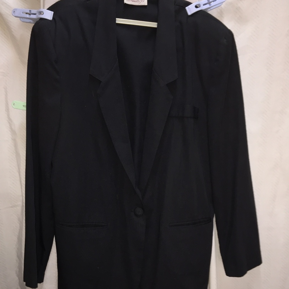 PANELLE BLACK BLAZER